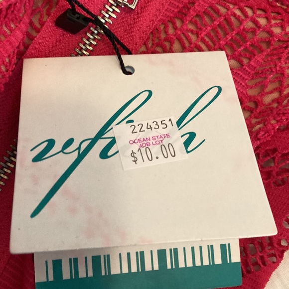 Pink lace midi dress - Picture 4 of 7